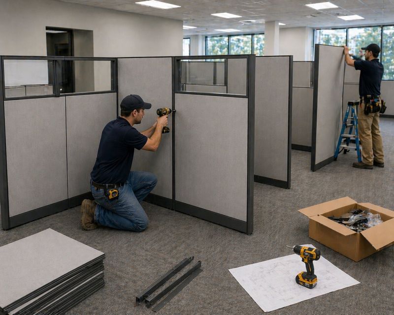 Cubicle Assembly in Kansas City, KS