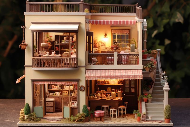 Detailed Miniature Interiors