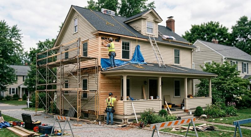 Exterior Renovation in Houston, TX